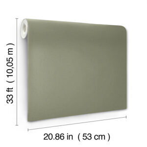 Parget Skog Olive Textured Wallpaper