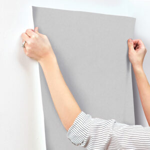 Parget Morgondis Light Grey Textured Wallpaper