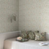 0091916 anemone light green floral trail wallpaper