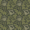 0091926 anemone dark green floral trail wallpaper