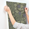 0091988 vine green woodland fruits wallpaper