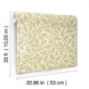 0092018 oak tree light yellow leaf wallpaper