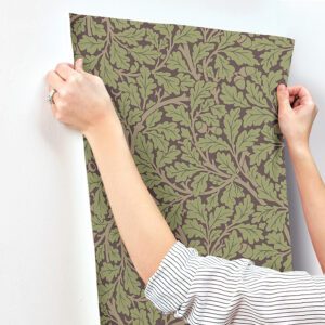 Oak Tree Plum Leaf Wallpaper