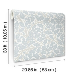 Oak Tree Sky Blue Leaf Wallpaper