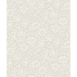 0092058 mallow dove floral vine wallpaper