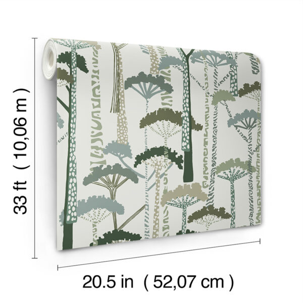 0093164 unify green forest wallpaper