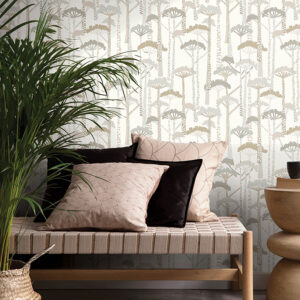 Unify Metallic Forest Wallpaper