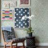 0093194 urbane sage diamonds wallpaper