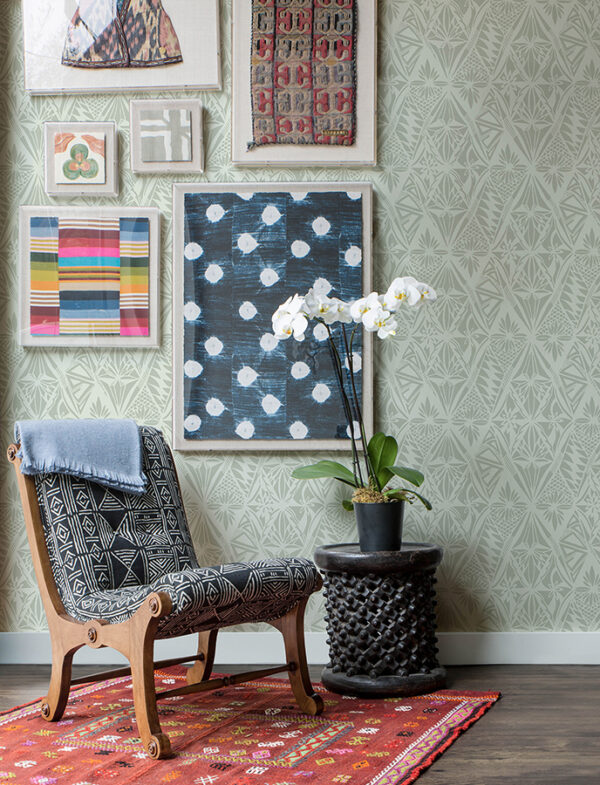 0093194 urbane sage diamonds wallpaper