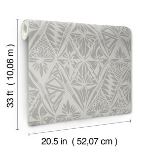 Urbane Grey Diamonds Wallpaper