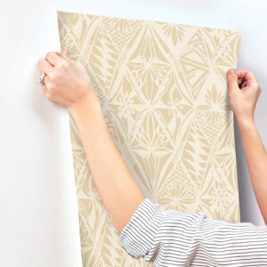 Urbane Yellow Diamonds Wallpaper