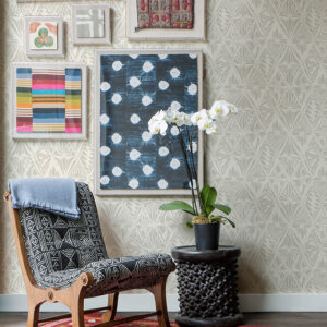 Urbane Light Grey Diamonds Wallpaper
