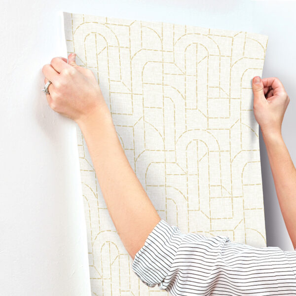 0093266 integrity yellow arched outlines wallpaper