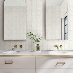 Integrity Dove Arched Outlines Wallpaper