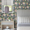 0093300 valdivian fuchsia floral wallpaper