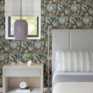 Valdivian Moss Floral Wallpaper