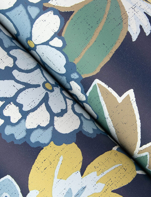0093324 valdivian indigo floral wallpaper