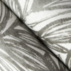 0093331 rhythmic charcoal leaf wallpaper