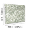 0093346 rhythmic sage leaf wallpaper