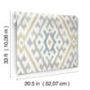 0093374 solola chartreuse ikat wallpaper