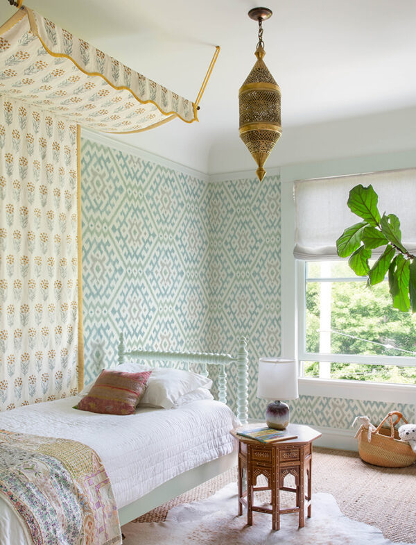 0093383 solola aqua ikat wallpaper