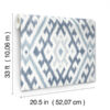 0093395 solola blue ikat wallpaper
