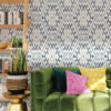 0093398 solola blue ikat wallpaper