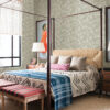 0093439 jacaranda sage tropical trail wallpaper