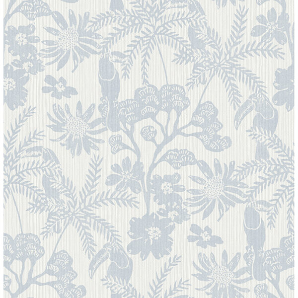 0093442 jacaranda light blue tropical trail wallpaper