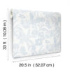 0093444 jacaranda light blue tropical trail wallpaper