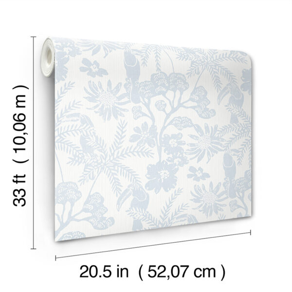0093444 jacaranda light blue tropical trail wallpaper