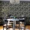 0093474 caspian charcoal jungle prowl wallpaper