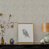 0093509 gallivant grey woven geometric wallpaper