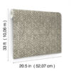 0093514 gallivant black woven geometric wallpaper