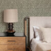 0093517 gallivant black woven geometric wallpaper