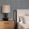 0093531 gallivant indigo woven geometric wallpaper