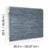 0093549 exhale indigo woven faux grasscloth wallpaper