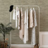 0093565 exhale olive woven faux grasscloth wallpaper