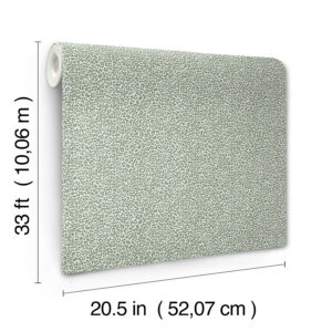 Soul Green Animal Print Wallpaper