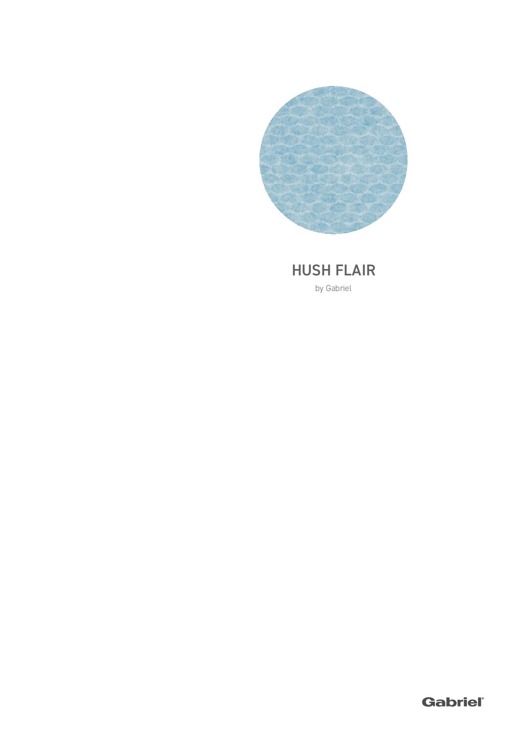 Hush Flair Colourcard<br/>( pdf )