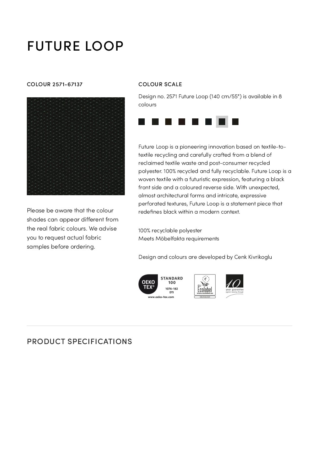 Future Loop Tech Specs<br/>( pdf )