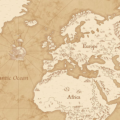 Vintage World Map