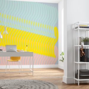 Comb bleu-yellowapricot