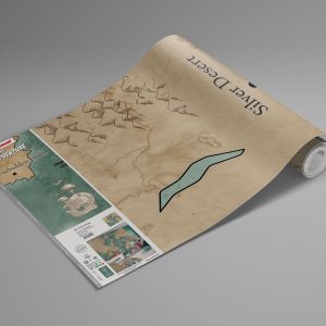 Old Travel Map