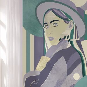 Woman Hat Colour