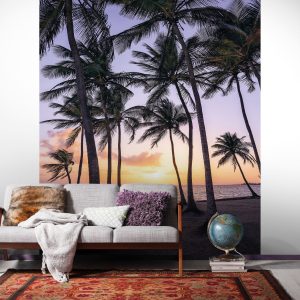 Palmtrees on Beach
