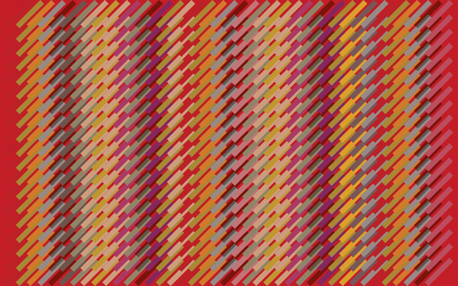 Structure Hatching red-red