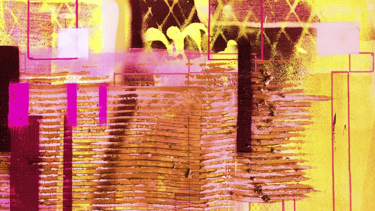 Rhombus Hiding yellow-pink
