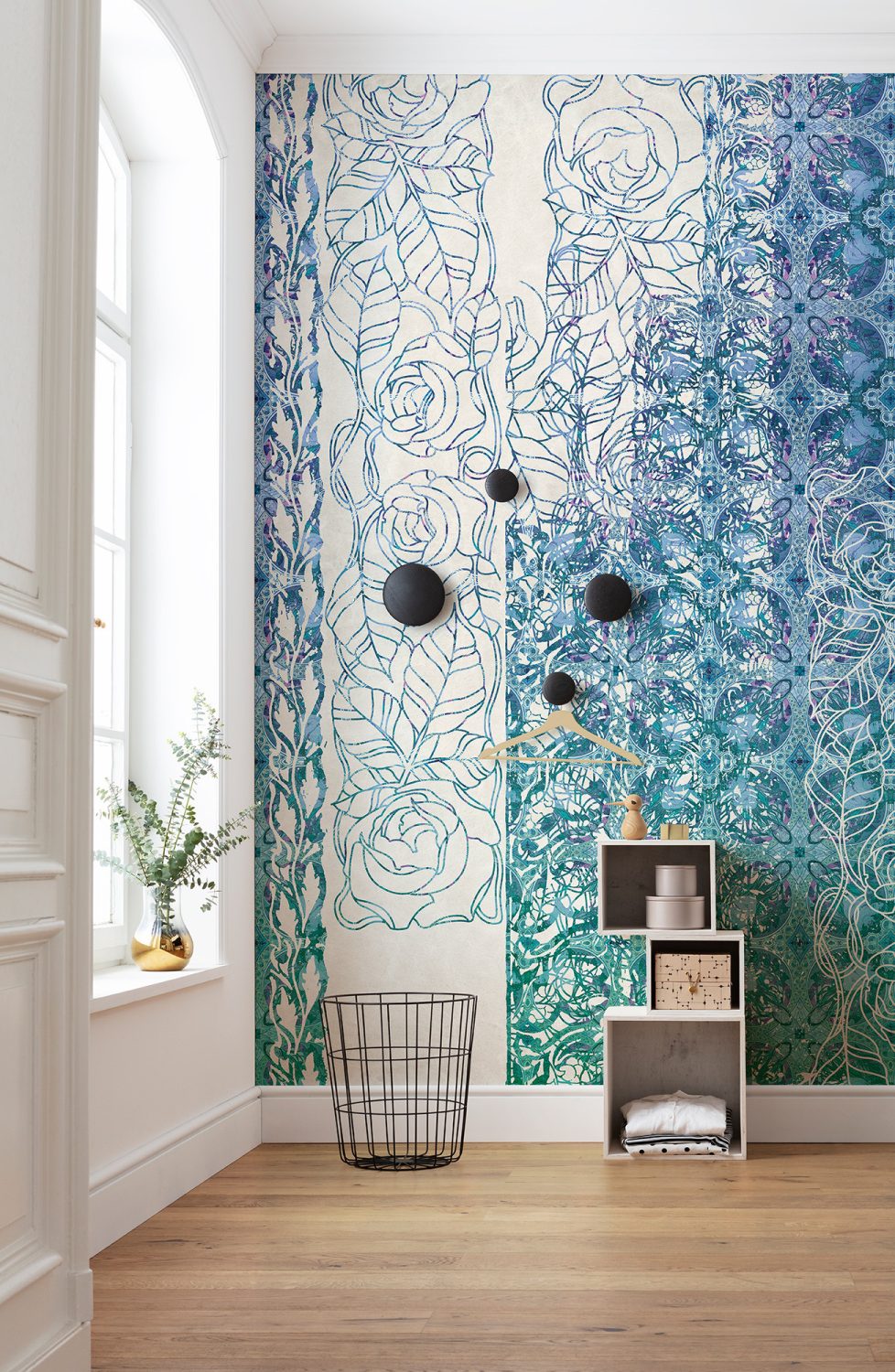 Art Nouveau Bleu