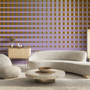 Griddy turquisecognac-violett